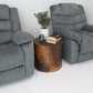 Haussmann Natural Stump 19 in DIA top x 18 in H Walnut — lifestyle