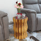Haussmann Natural Stump 15 in DIA x 20 in H Oak — lifestyle