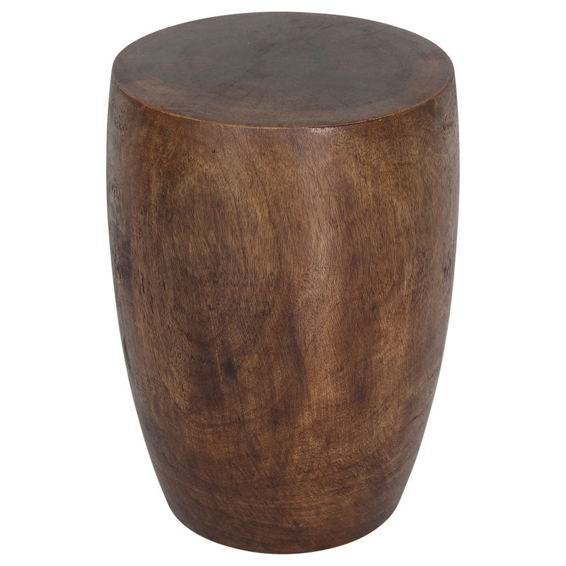 Haussmann Merlot Mocha 14-inch round top, 20-inch height — white-background hero