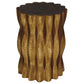 Haussmann Natural Stump 15 in DIA x 20 in H Oak — angle