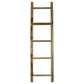 Haussmann Teak Solid Wood Towel Ladder - 18 x 64 in H - Teak Oil
