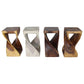 Haussmann Original Twist 23 inch end tables — available finish colors together