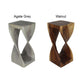 Haussmann Original Twist 26 inch end tables — available finish colors together